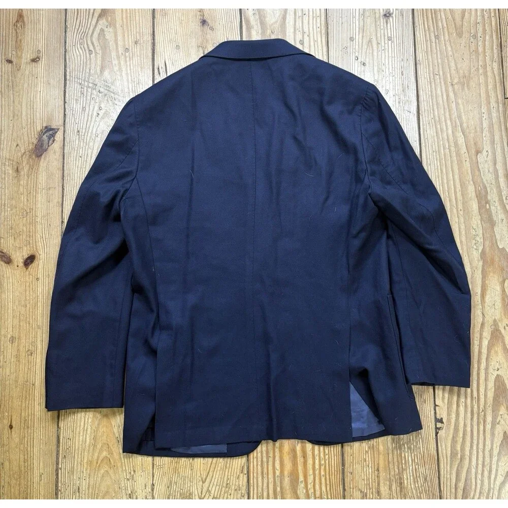 Suitsupply Hudson HL Int Super 130’s Wool Navy Blazer Sport coat Men’s Size 44S